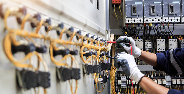 Professional Electrician technician working in Watertown Town, MA